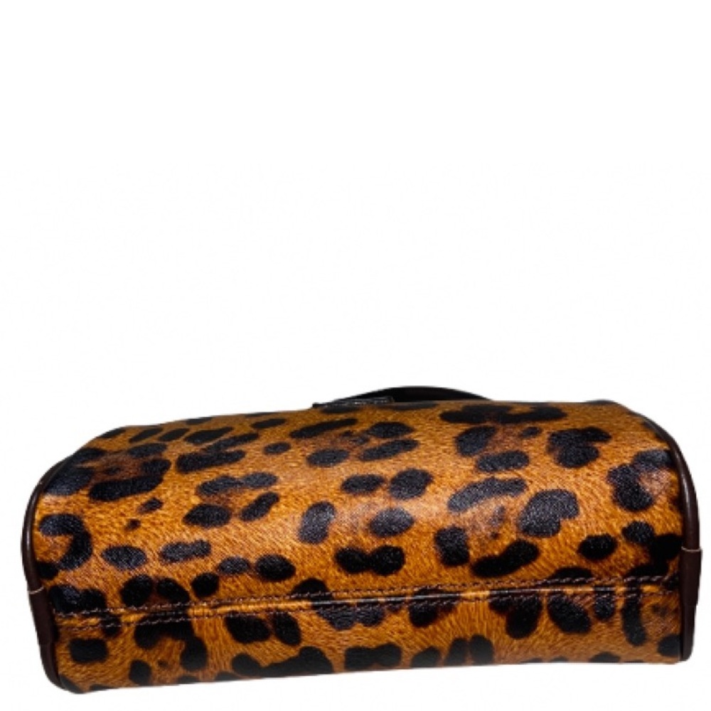 Dooney & Bourke RARE  Leopard Print mini Barrel Shoulder Bag - NWOT with COA - Picture 3 of 7